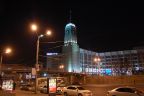Центр Красноярска ночью